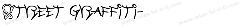 Street graffiti字体转换